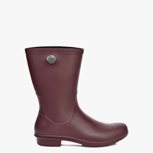 Ugg Sienna Matte Rain Women All-Weather Boots Red (6298VEHWF)